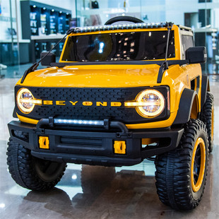 Children's electric car can sit men's and women's children's four-wheel remote control car music charging self-driving baby four-wheel drive toy car