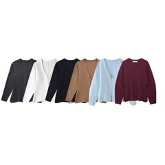 国境を越えた欧米の女装速売通INSが爆発した女装シンプルでゆるいニットコートのミニスカートセット
