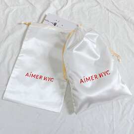 现货色丁布袋吹风机饰品衣服收纳可印logo束口袋珠宝首饰包装
