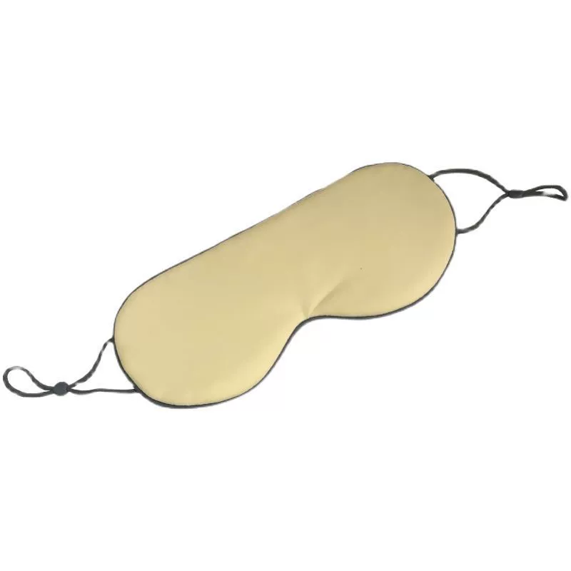 Cute sleep mask, double-sided silk breathable compress for men and women, simple and elegant design