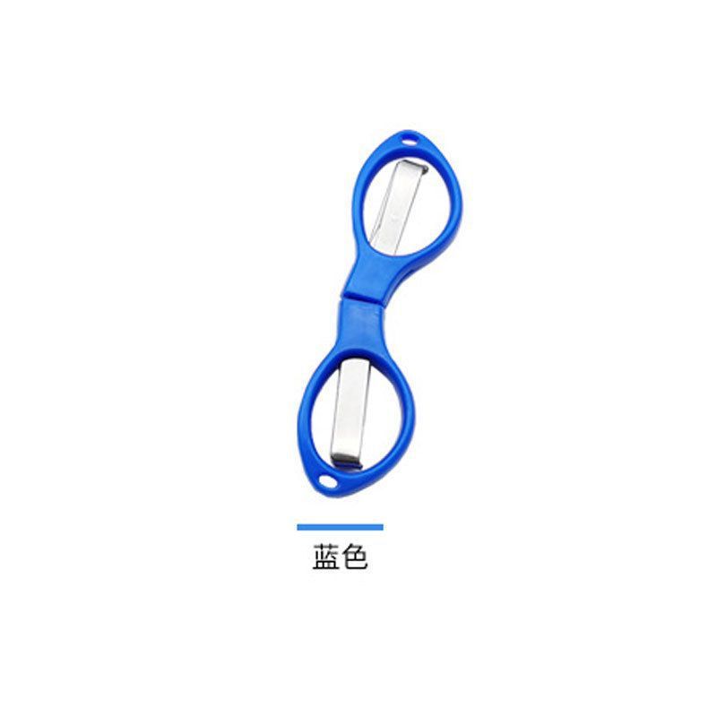 파란색