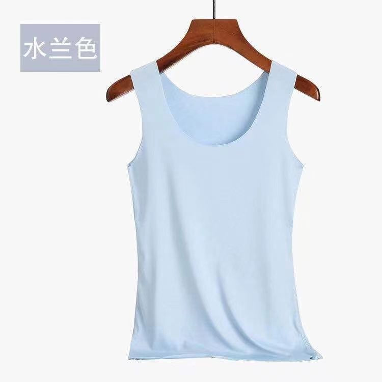 Women's Ice Silk Vest Water Blue