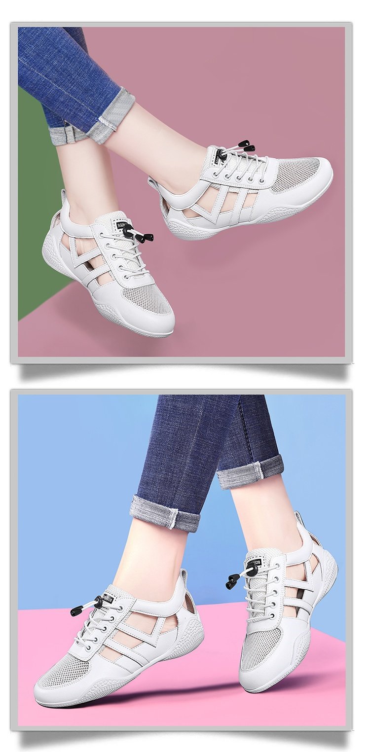Giày sneaker nữ da thật đục lỗ thoáng khí đế bệt — B5-05=giá trị thông số Kd, (cài 2), Mễ Lam 1061 (kiểu chạm rỗng mùa hè), Nâu gạo 58.380 (kiểu xuân thu), Gạo xám 58.380 (kiểu xuân thu) chi tiết 19