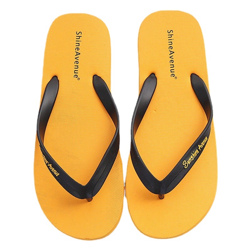 Chanclas de verano de los hombres de moda de suela gruesa antideslizante de suela blanda sandalias de los hombres personalizados resistentes al desgaste zapatos de playa al aire libre de moda