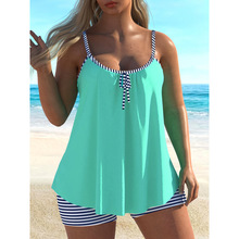 U 71981 Loose plus size tankini ���ɴ���̹����羳
