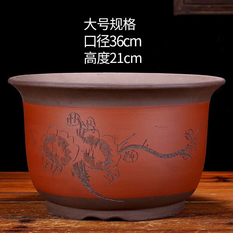 超大盆景阳台种菜盆栽花卉特大号清仓特价包邮陶瓷花盆