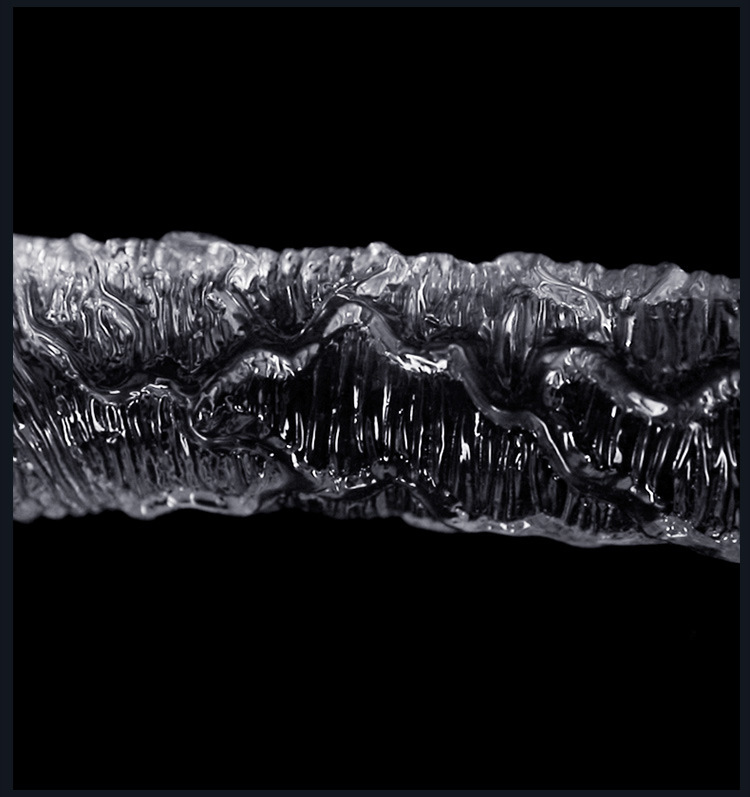Jiuai Crystal Transparent Dildo for Women, Soft TPE Adult Toy, Large Size — detail image 13