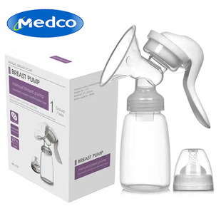 Cross-Border Manual Breast Pump Portable Baby Simple Breast Pump Manually Adjustable Household Breast Milk Collector