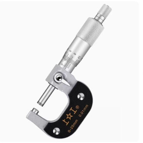 上工外径千分尺 分厘卡0-25/50/75/100mm 游标刻度千分尺百分尺