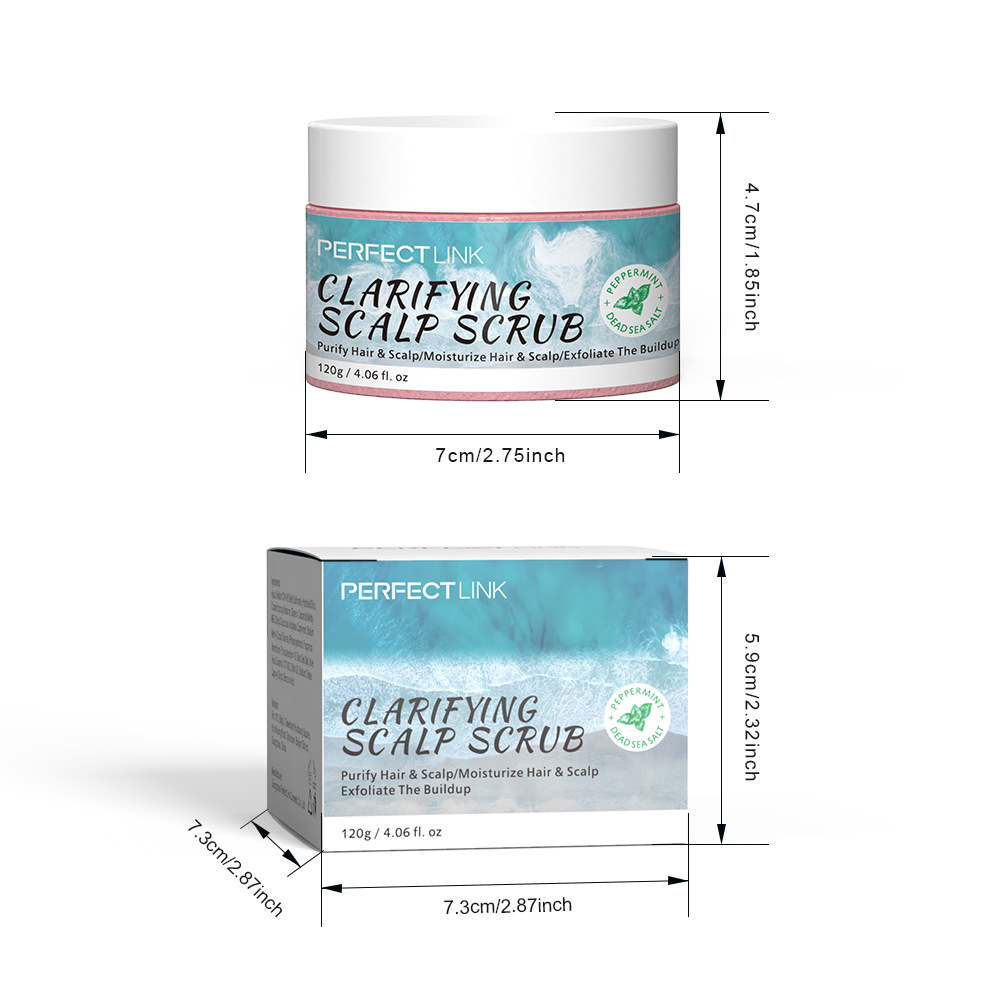 Aminoácido cruzado spot sal marina cuero cabelludo exfoliante limpio cuidado control de aceite cabelludo suave anti-fluffy champú