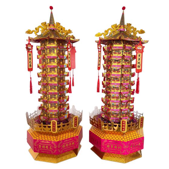 Wenchang Tower Semi-finished to be no. 1 Handmade DIY Materials New Wenchang Tower Delivers Tutorial
