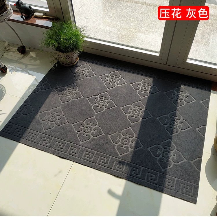 Нескользящая замшевая ПВХ-код floor mat, резиновая подкладка, впитывающая воду дорожка у входа и на кухню