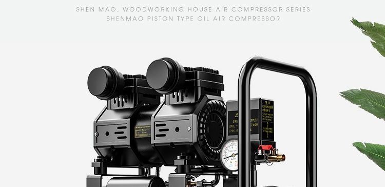 Air Compressor, Small Air Pump, Woodworking, Spray Painting, Decoration, High-Pressure Air Compressor, 220V, Silent, Oil-Free Compressor, Wholesale