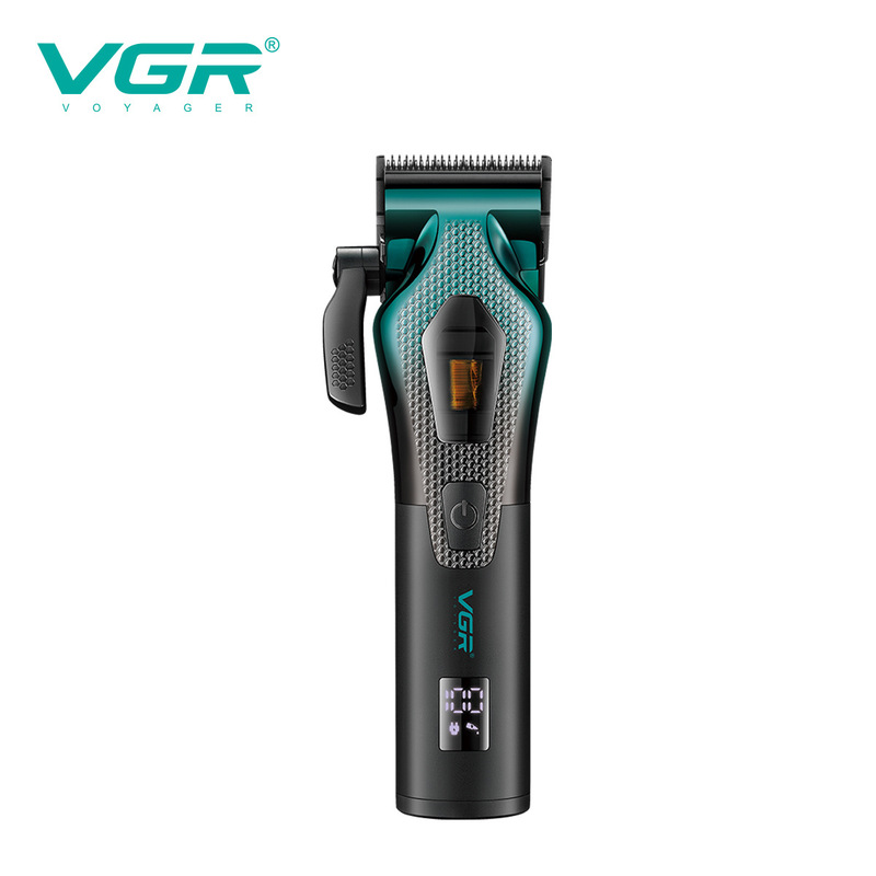 VGR271 クロスボーダー電気バリカン充電式デジタルディスプレイメンズオイルヘッドプロフェッショナル高速 11000RPM 電気バリカン|undefined