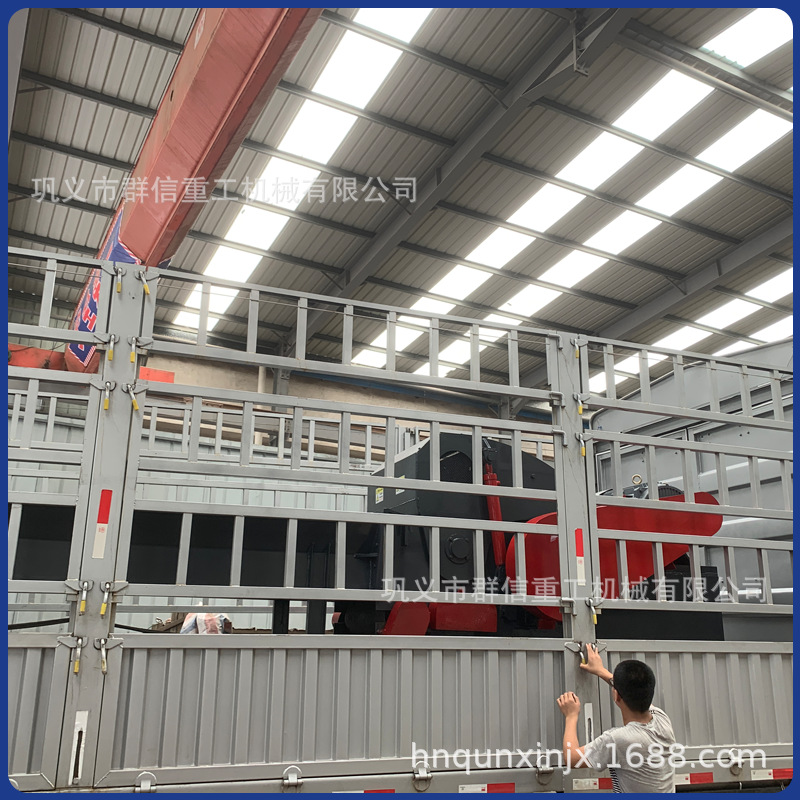 大型木材破碎机  小型除钉模板综合破输送带生物质颗粒机