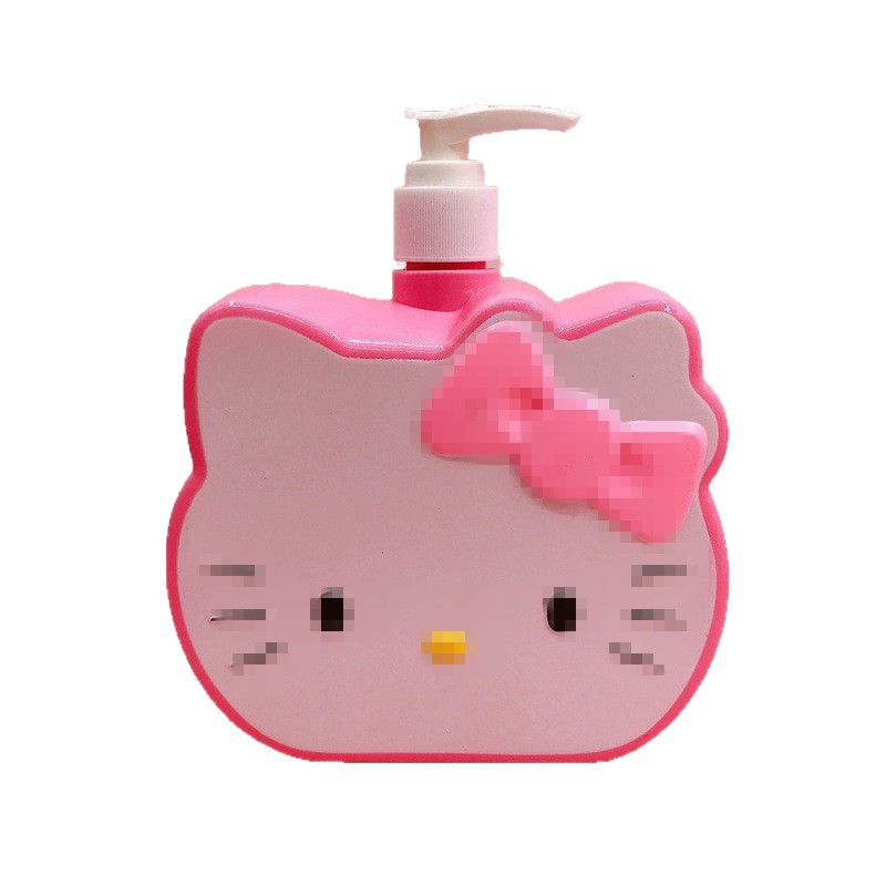 고양이 캐릭터 펌프 디스펜서 750ml 샴푸 바디워시 손세정제 소분 용기