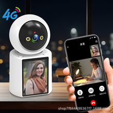 跨境双向视频通话一键呼叫带屏监控摄像头智能家用婴儿小孩看护器