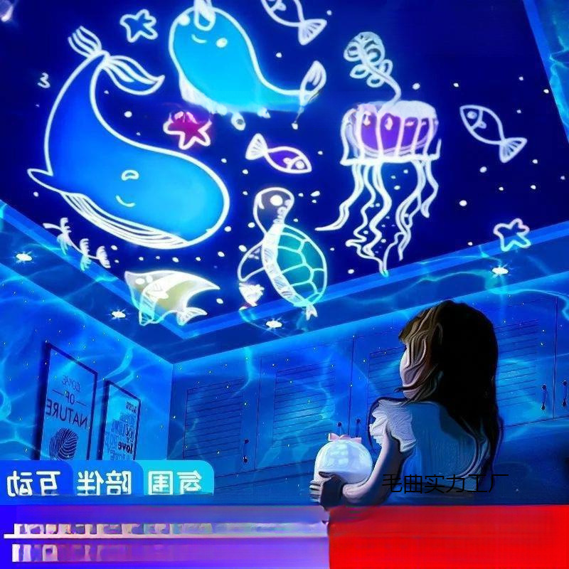 新款万火星空投影仪小夜灯抖音氛围灯浪漫感走心生日闺蜜开学包邮|undefined