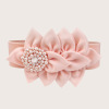 Elastic fashionable decorations, universal waist belt, dress, accessory, Korean style, flowered