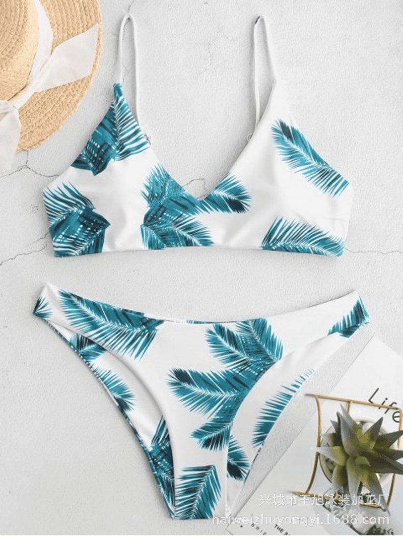 AliExpress Amazon cross-border new foreign trade swimsuit European and American bikini women's swimsuit