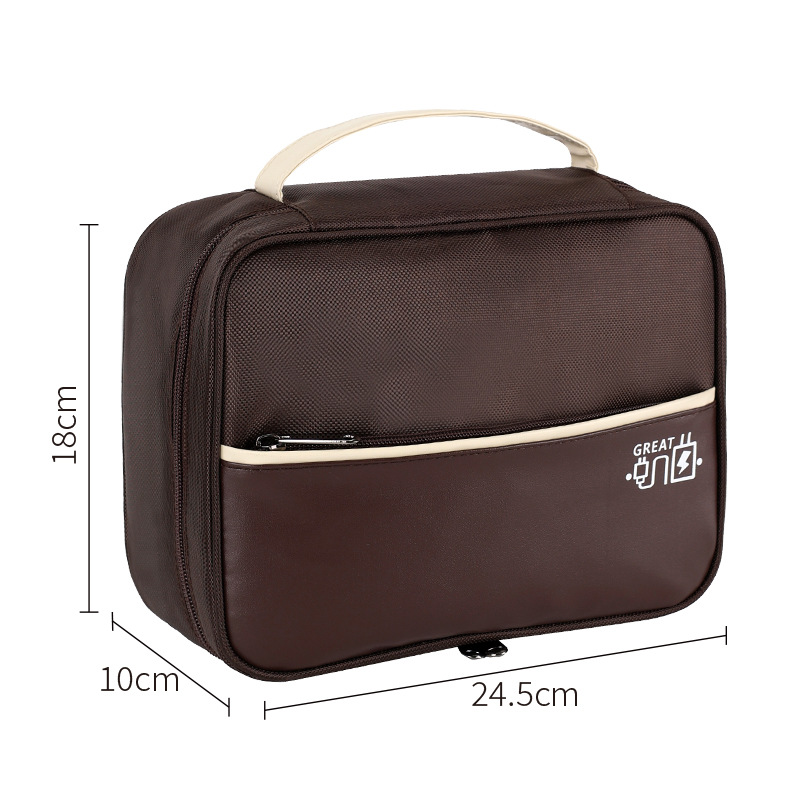 Bolsa organizadora digital 3C de gran capacidad para móvil power bank y cables ideal para viaje y cross border image 12