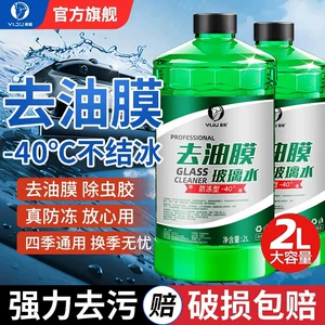 Avtomobil şüşə yuyucu maye, güclü ləkə və yağ filmi təmizləyicisi, etanol əsaslı, bütün fəsillər üçün, antifriz, 20% xüsusi silən maye konsentratı