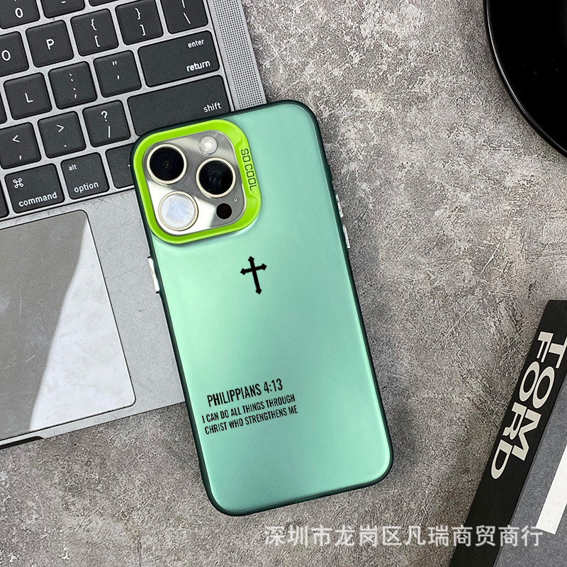 クロス適用アップル15カラーシルバーiPhone14proクリエイティブ13/11promaxフロスト16e保護xm 7|undefined