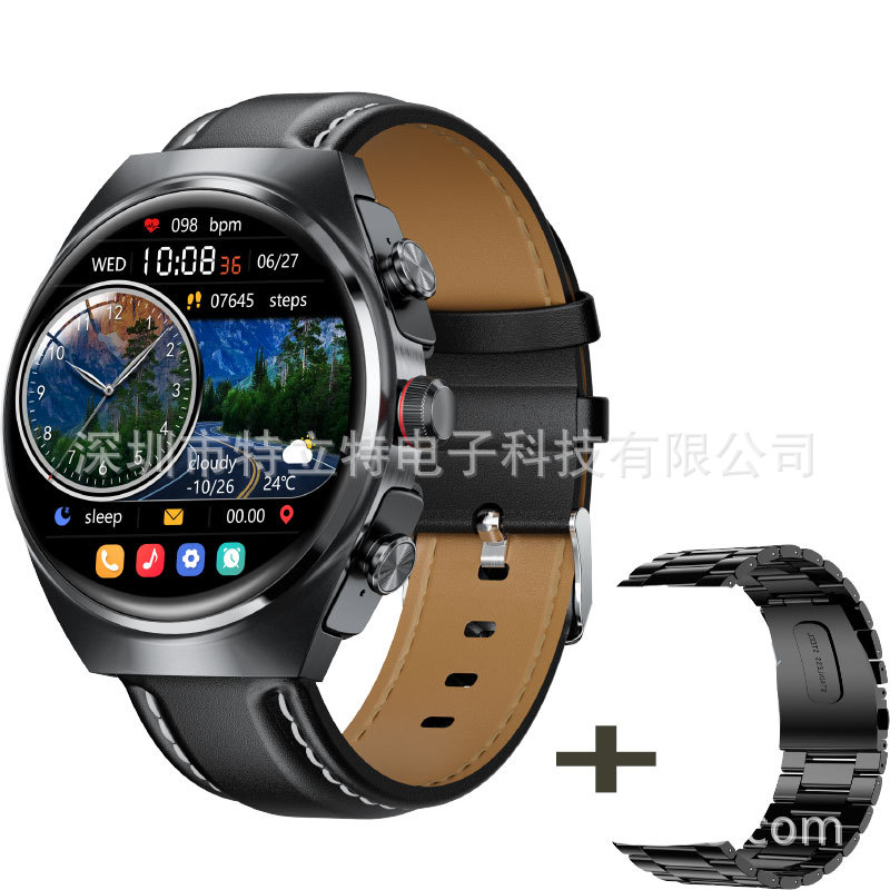 Cross-border MT95 2 en 1 reloj inteligente Bluetooth doble llamada música salud deportes TWS auriculares multifunción