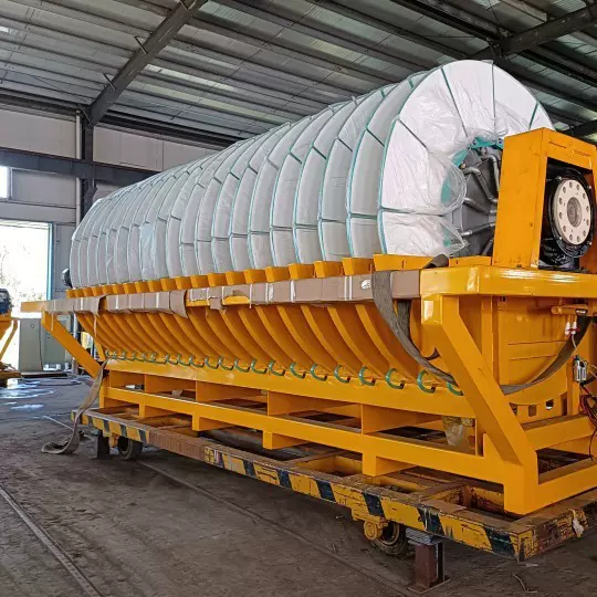 盘式过滤机金矿铁尾洗沙污水处理设备陶瓷过滤设备