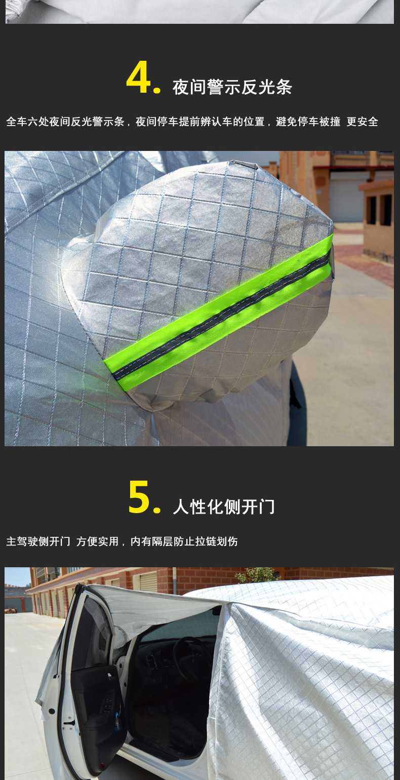 GAC Toyota New Highlander Special Car Cover Sun Protection and Rain Dust Insulation Thick Sunshade Cover Car Cover