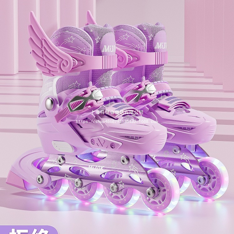 Wholesale Roller Skates for Girls, Roller Skates for Kidsren 6 to 12 Years Old, Boys' Roller Skates, Girls' Adjustable Roller Skates