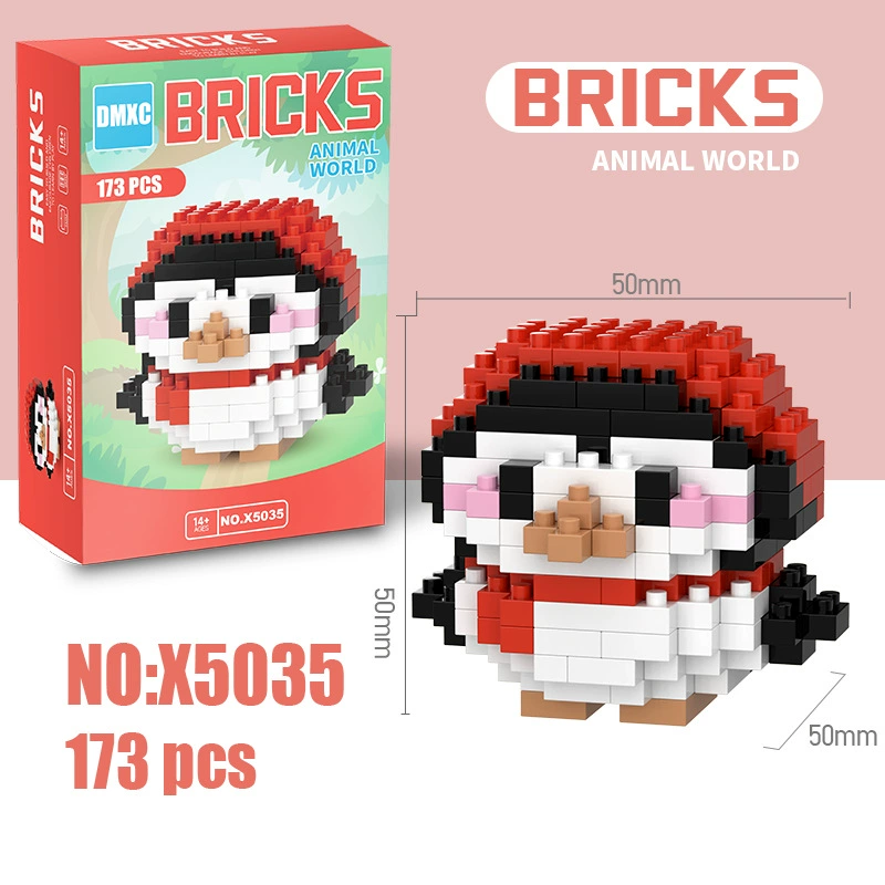 Конструктор bricks (Lego) минифигурки, мелкие микрокубики, подарок на день рождения, разнообразные стили