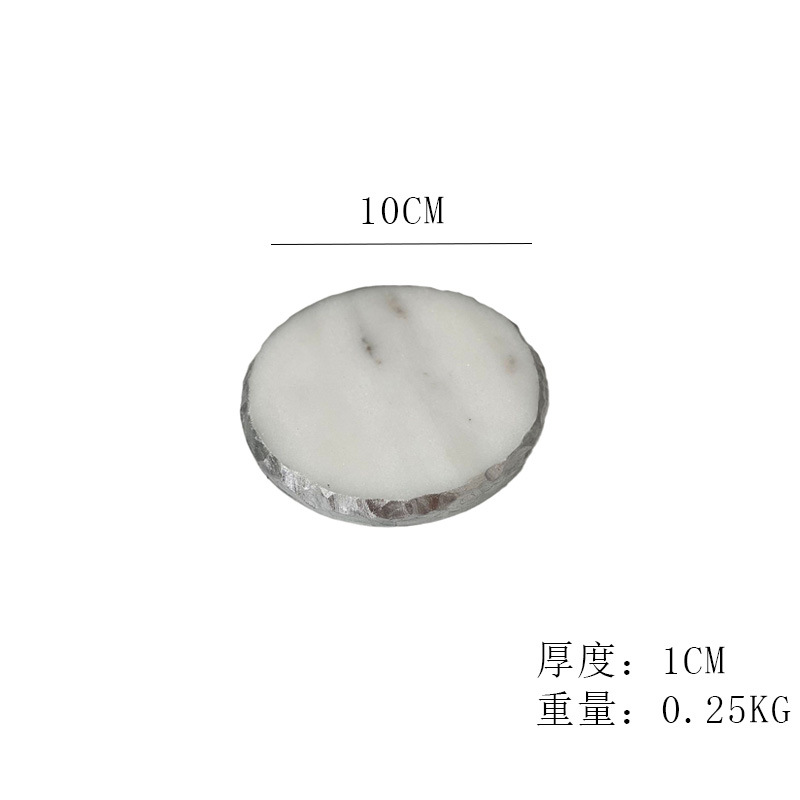 Cielo estrellado de plata borde redondo Tipo B