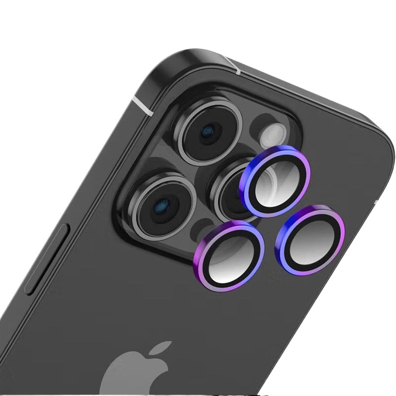 Película templada de película de lente Apple 14 para película protectora de lente 3D con serigrafía iPhone13 12Pro película anti-rayado 16