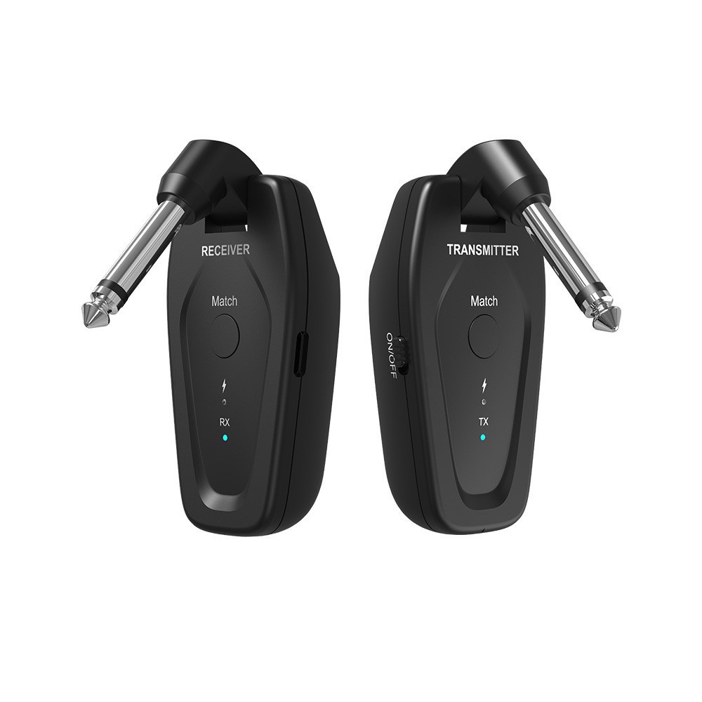 Transceptor inalámbrico UHF transmisión y recepción guitarra eléctrica piano soplado tubo rack tambor accesorios de instrumentos electrónicos
