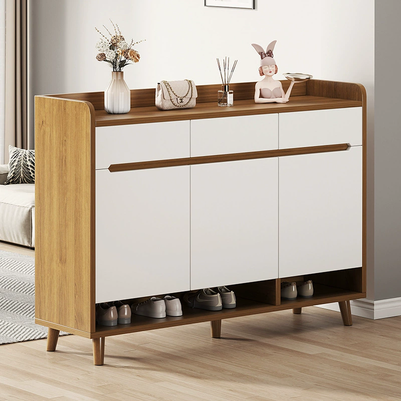 Обувной шкаф домашняя дверь Крытый входной шкаф встроенный шкафчик входной двери настенный большой емкости для хранения балкон полка для обуви