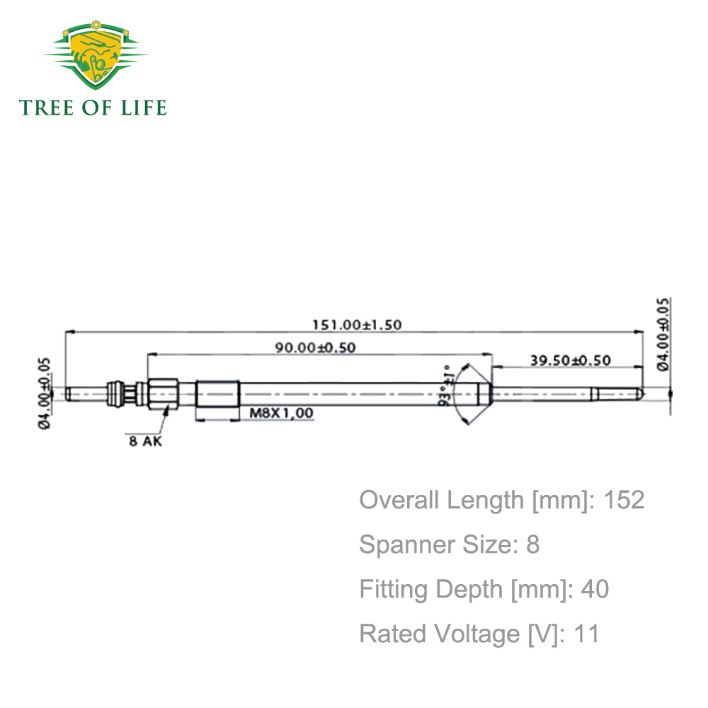 500351992,1610430080,27600323 is suitable for Fiat Ducato preheating plugs