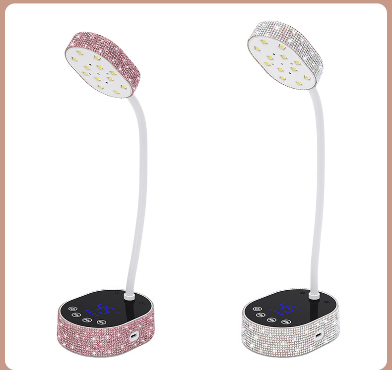 Çapraz sınır rhinestone yapıştırmalı masaüstü şarj edilebilir tırnak tasarımı hızlı kuruyan jel UV ışığı akıllı sensörlü ışık terapisi makinesi tırnak tasarımı LED ışığı