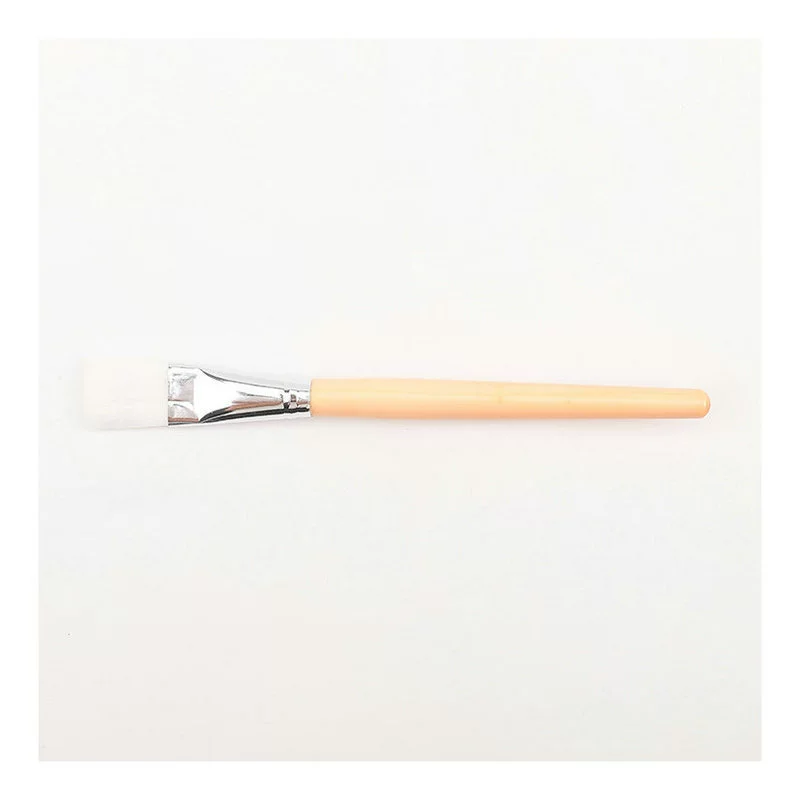 Face mask, cosmetic brush soft-bristled for face