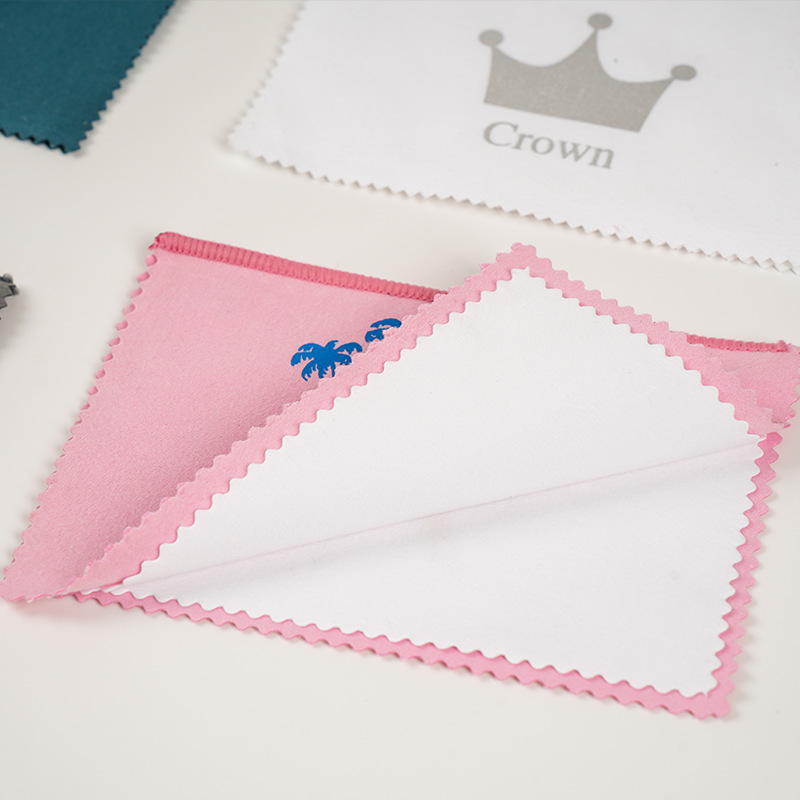 Double-sided polishing cloth