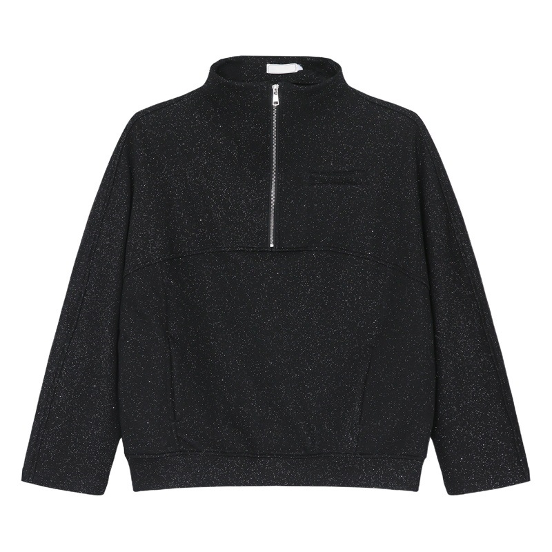 Mtlclothes ropa de Hombre | 2024 primavera nuevos deportes estilo casual media cremallera diseño suéter traje