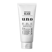 UNO/Wu Nuo Мужское очищающее средство для лица с углеродным живым очищающим кремом 130 г Глубокая очистка и освежение волос оптом