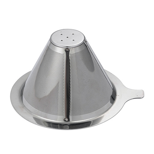 300 mesh stainless steel coffee filter, double-layer filter core, easy to clean, wholesale and dropshipping in large quantities