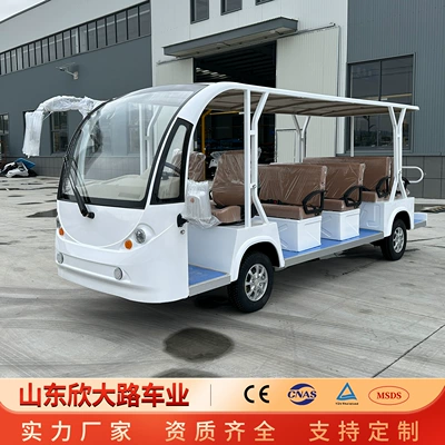 Xinda Road Convertible 14-23 Seat Scenic Spot Tourist Electric Shuttle Bus Factory Park Winery Electric Sightseeing Car