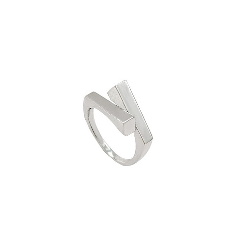 Korean-style new trendy personalized high-end designer openable adjustable double-layer ring—Instagram-famous, same style as the internet sensation index finger ring