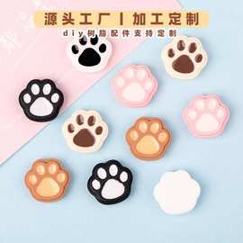 树脂配件猫爪巧克力 diy奶油胶手机壳贴片材料收纳盒装饰加工定制