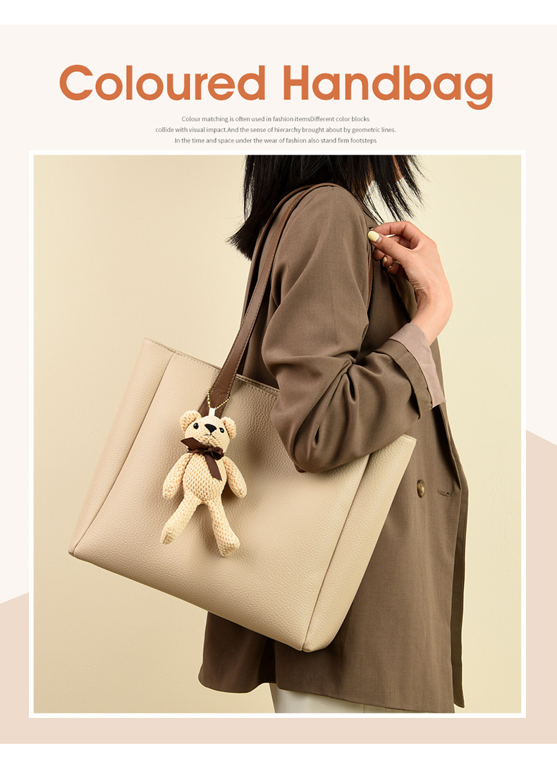 Women's Bag Tote Bag Korean Style Retro Commuter Large Capacity Bag All-match High-end Shoulder Bag_voghion.com