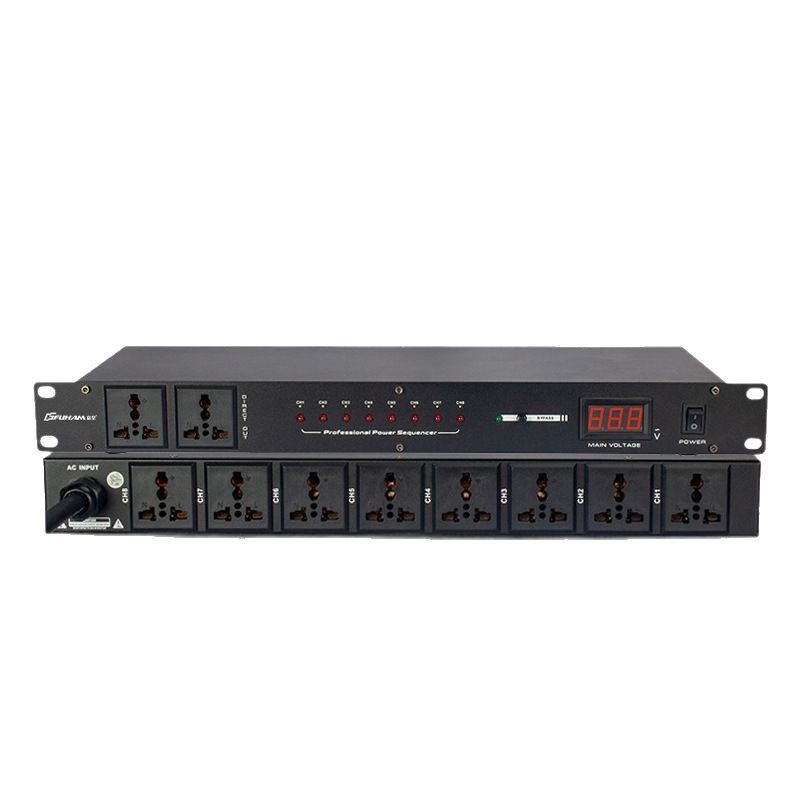 専門電源シーケンサ8路ステージソケットシーケンスコントローラ10路電源マネージャメーカー直販|undefined