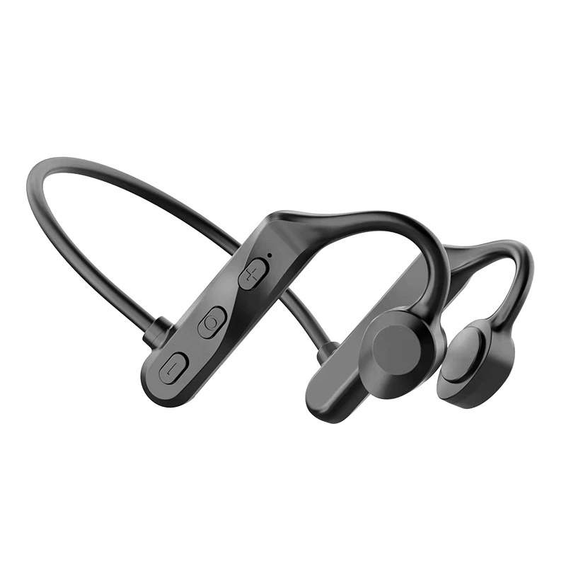 Костная проводимость Bluetooth-гарнитура с креплением за ухо, мягкая посадка, для музыки и спорта, беспроводная, от производителя