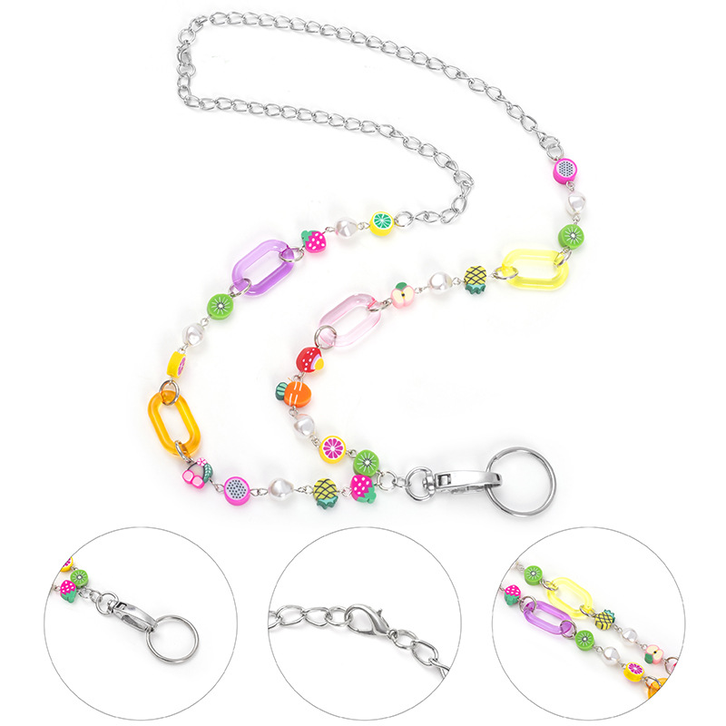 Casual Geometric Alloy Resin Wholesale Sweater Chain display picture 3